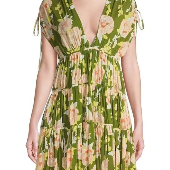 REBECCA TAYLOR Mesh Summer Floral Dress - Picture 11 of 12